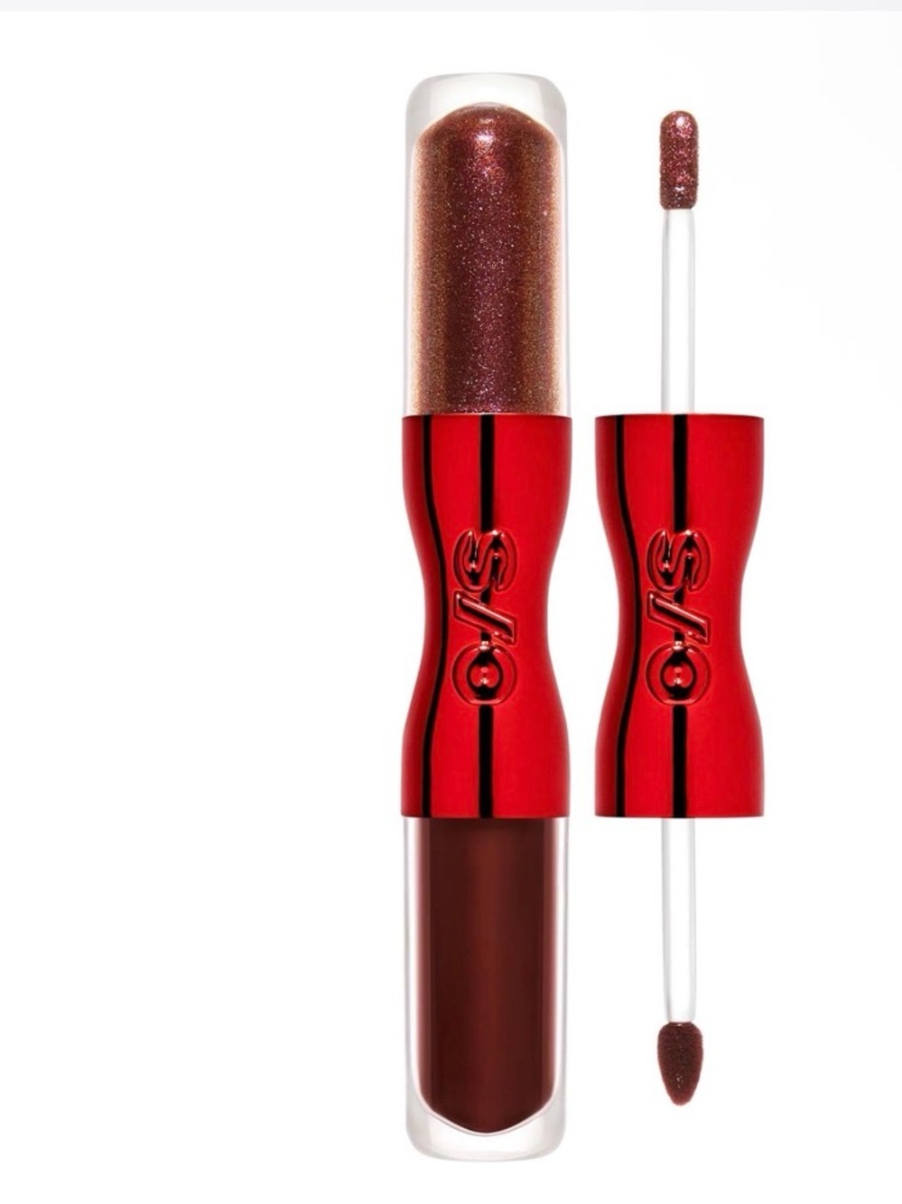 NIB One/Size by Patrick Starrr Lip Snatcher Duo — Metallic Red & Glossy Black